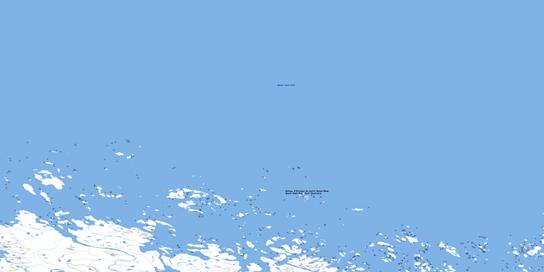 No Title Topo Map 066O14 at 1:50,000 scale - National Topographic System of Canada (NTS) - Toporama map