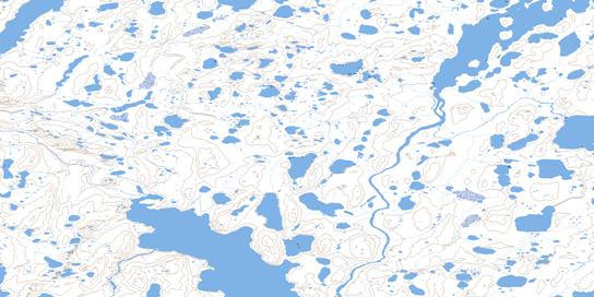 No Title Topo Map 066P07 at 1:50,000 scale - National Topographic System of Canada (NTS) - Toporama map
