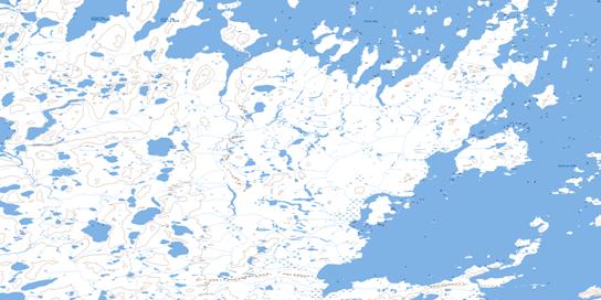 No Title Topo Map 066P08 at 1:50,000 scale - National Topographic System of Canada (NTS) - Toporama map