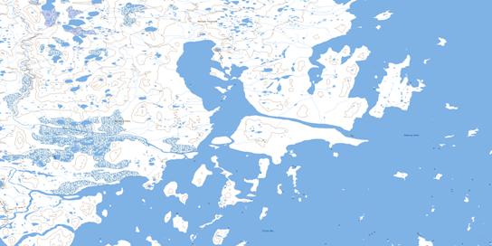 No Title Topo Map 066P09 at 1:50,000 scale - National Topographic System of Canada (NTS) - Toporama map
