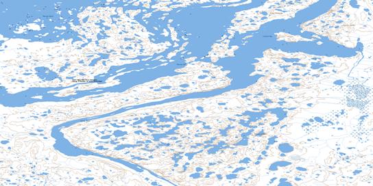 No Title Topo Map 066P11 at 1:50,000 scale - National Topographic System of Canada (NTS) - Toporama map