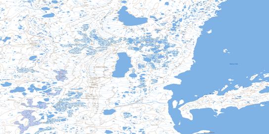 Montreal Island Topo Map 066P16 at 1:50,000 scale - National Topographic System of Canada (NTS) - Toporama map