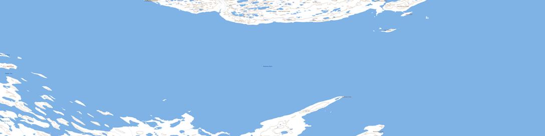 Todd Islands Topo Map 067A08 at 1:50,000 scale - National Topographic System of Canada (NTS) - Toporama map