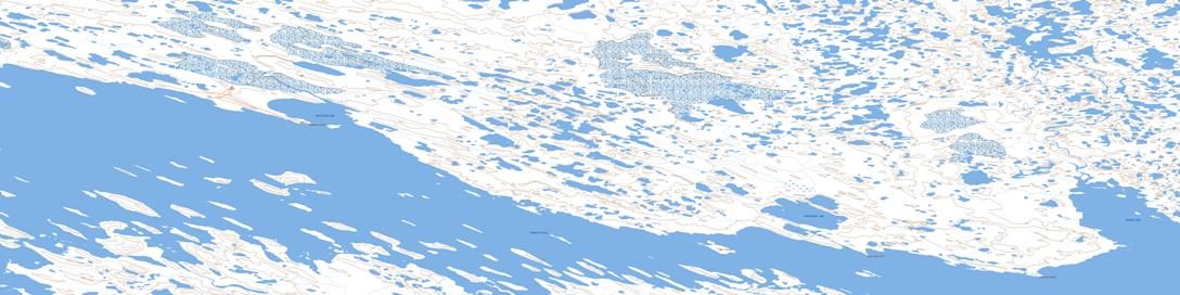 Simpson Strait Topographic map 067A10 at 1:50,000 Scale
