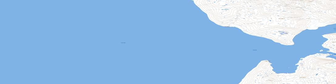 Point Davison Topographic map 067E09 at 1:50,000 Scale