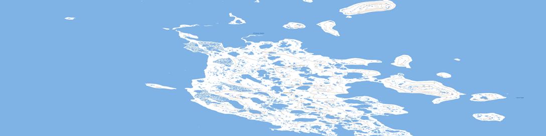 No Title Topo Map 067F09 at 1:50,000 scale - National Topographic System of Canada (NTS) - Toporama map