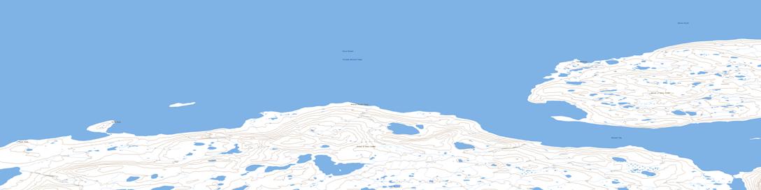 Houston Stewart Point Topo Map 068C16 at 1:50,000 scale - National Topographic System of Canada (NTS) - Toporama map