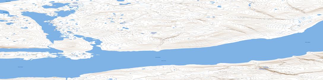Forsyth Point Topo Map 068D14 at 1:50,000 scale - National Topographic System of Canada (NTS) - Toporama map