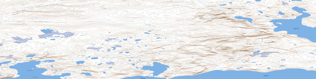 Freemans Cove Topo Map 068H03 at 1:50,000 scale - National Topographic System of Canada (NTS) - Toporama map