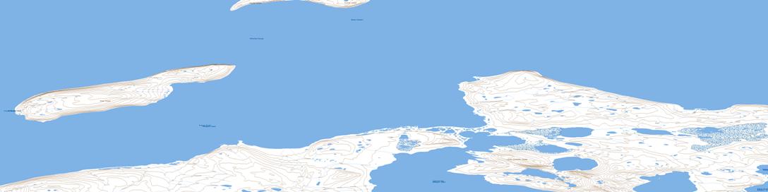 Little Cornwallis Island Topographic map 068H09 at 1:50,000 Scale