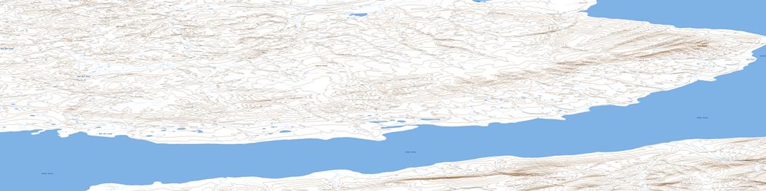 Mount Wilmot Topo Map 069B05 at 1:50,000 scale - National Topographic System of Canada (NTS) - Toporama map