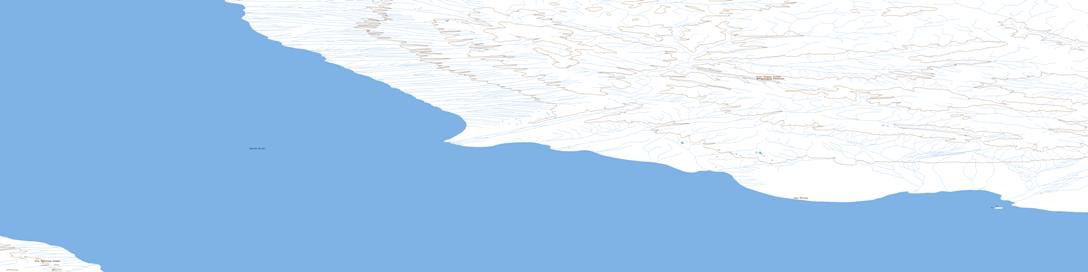 Cape Allison Topographic map 069C16 at 1:50,000 Scale
