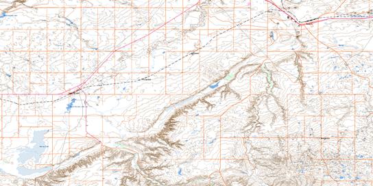 Seven Persons Topo Map 072E15 at 1:50,000 scale - National Topographic System of Canada (NTS) - Toporama map