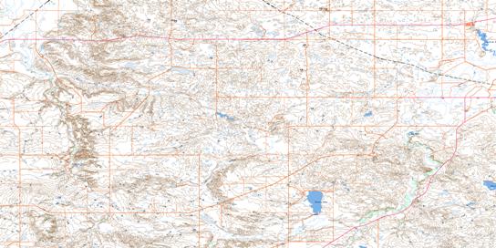 Kincorth Topo Map 072F13 at 1:50,000 scale - National Topographic System of Canada (NTS) - Toporama map