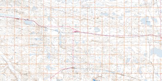 Limerick Topo Map 072G09 at 1:50,000 scale - National Topographic System of Canada (NTS) - Toporama map