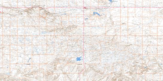 Cadillac Topo Map 072G12 at 1:50,000 scale - National Topographic System of Canada (NTS) - Toporama map