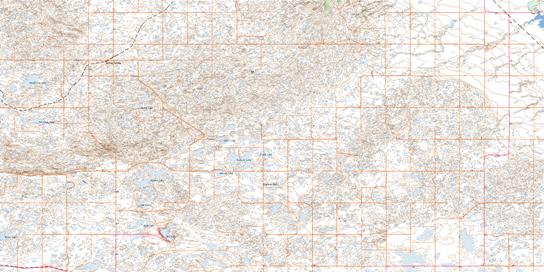 Spring Valley Topo Map 072H14 at 1:50,000 scale - National Topographic System of Canada (NTS) - Toporama map