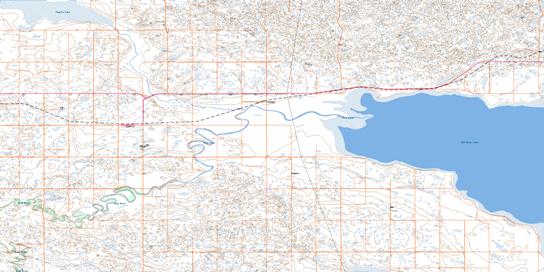 Courval Topographic map 072J01 at 1:50,000 Scale