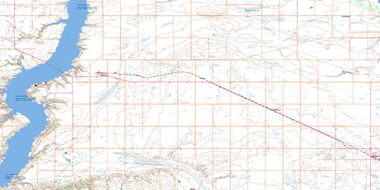 Riverhurst Topo Map 072J15 at 1:50,000 scale - National Topographic System of Canada (NTS) - Toporama map