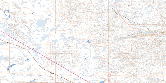 Alderson Topo Map 072L06 at 1:50,000 scale - National Topographic System of Canada (NTS) - Toporama map