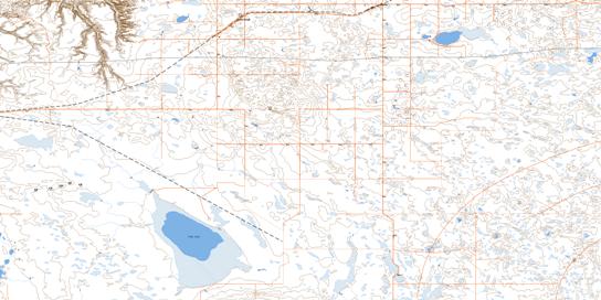 Jenner Topo Map 072L11 at 1:50,000 scale - National Topographic System of Canada (NTS) - Toporama map