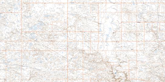 Cappon Topo Map 072M02 at 1:50,000 scale - National Topographic System of Canada (NTS) - Toporama map