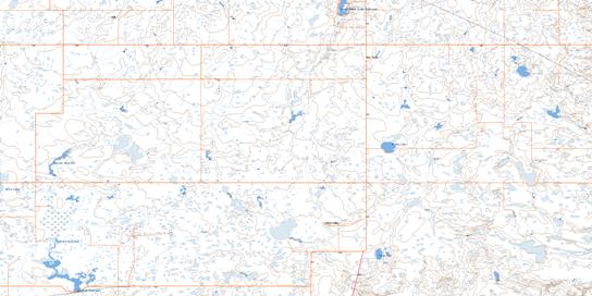 Big Stone Topo Map 072M03 at 1:50,000 scale - National Topographic System of Canada (NTS) - Toporama map