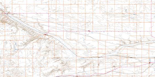 Anglia Topo Map 072N09 at 1:50,000 scale - National Topographic System of Canada (NTS) - Toporama map