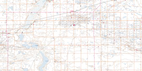Coleville Topographic map 072N11 at 1:50,000 Scale