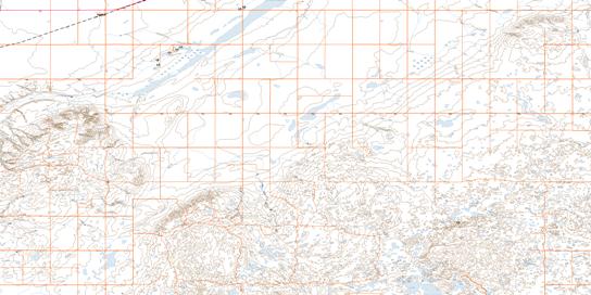 Hughton Topo Map 072O04 at 1:50,000 scale - National Topographic System of Canada (NTS) - Toporama map
