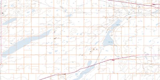 Wiseton Topo Map 072O05 at 1:50,000 scale - National Topographic System of Canada (NTS) - Toporama map