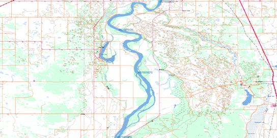Dundurn Topo Map 072O15 at 1:50,000 scale - National Topographic System of Canada (NTS) - Toporama map