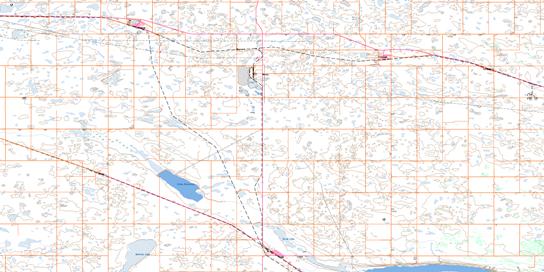 Young Topo Map 072P13 at 1:50,000 scale - National Topographic System of Canada (NTS) - Toporama map
