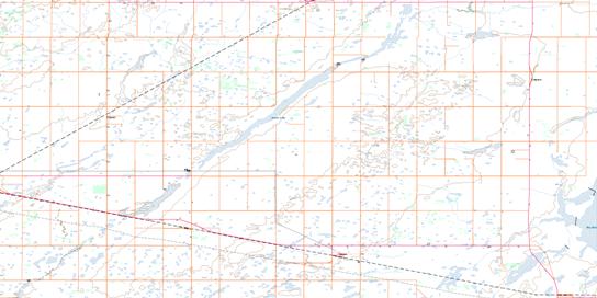 Jansen Topo Map 072P15 at 1:50,000 scale - National Topographic System of Canada (NTS) - Toporama map