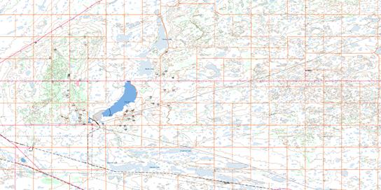 Cheviot Topo Map 073B01 at 1:50,000 scale - National Topographic System of Canada (NTS) - Toporama map