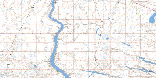 Tramping Lake Topographic map 073C02 at 1:50,000 Scale