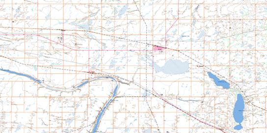 Wilkie Topo Map 073C07 at 1:50,000 scale - National Topographic System of Canada (NTS) - Toporama map