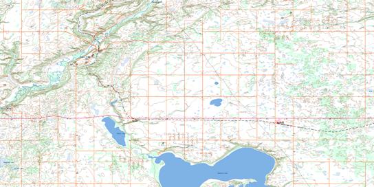 Marsden Topo Map 073C13 at 1:50,000 scale - National Topographic System of Canada (NTS) - Toporama map