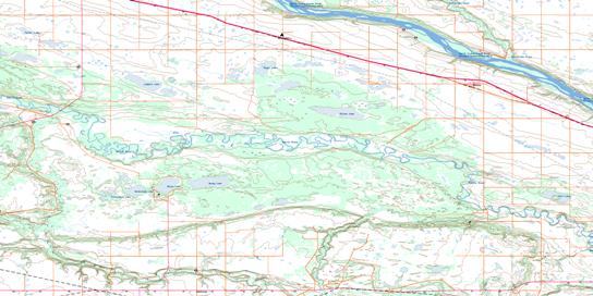 Delmas Topo Map 073C15 at 1:50,000 scale - National Topographic System of Canada (NTS) - Toporama map
