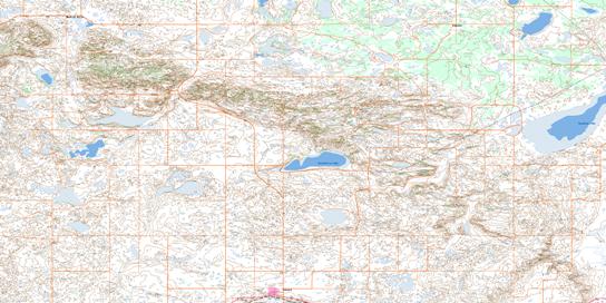 Neutral Hills Topographic map 073D02 at 1:50,000 Scale