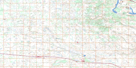 Sedgewick Topographic map 073D13 at 1:50,000 Scale