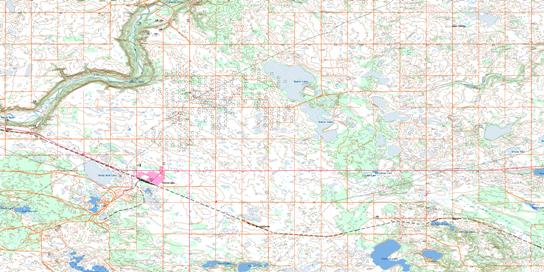 Wainwright Topo Map 073D15 at 1:50,000 scale - National Topographic System of Canada (NTS) - Toporama map