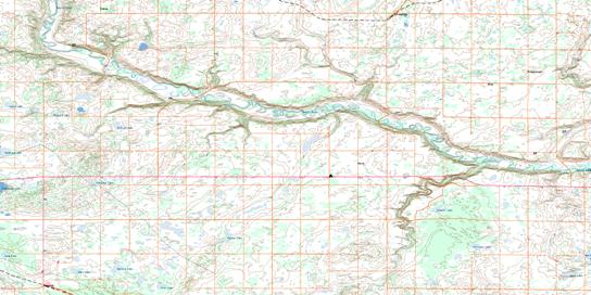 Mclaughlin Topo Map 073D16 at 1:50,000 scale - National Topographic System of Canada (NTS) - Toporama map