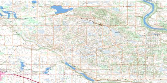 Greenstreet Topo Map 073F05 at 1:50,000 scale - National Topographic System of Canada (NTS) - Toporama map