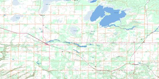 Medstead Topo Map 073F08 at 1:50,000 scale - National Topographic System of Canada (NTS) - Toporama map