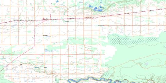 Weirdale Topo Map 073H06 at 1:50,000 scale - National Topographic System of Canada (NTS) - Toporama map