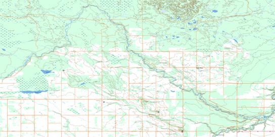 Torch River Topo Map 073H09 at 1:50,000 scale - National Topographic System of Canada (NTS) - Toporama map