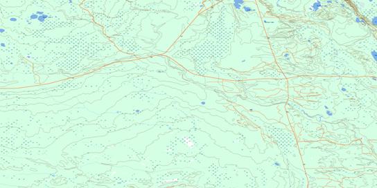 White Gull Creek Topo Map 073H15 at 1:50,000 scale - National Topographic System of Canada (NTS) - Toporama map