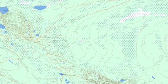 Falling Horse Creek Topographic map 073H16 at 1:50,000 Scale