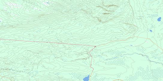 Wapawekka Hills Topographic map 073I09 at 1:50,000 Scale